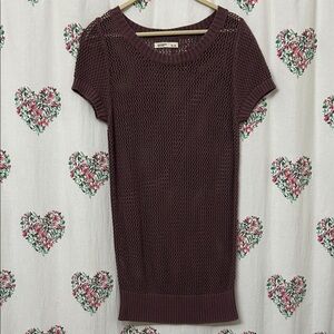 Old Navy Purple Knit Sweater